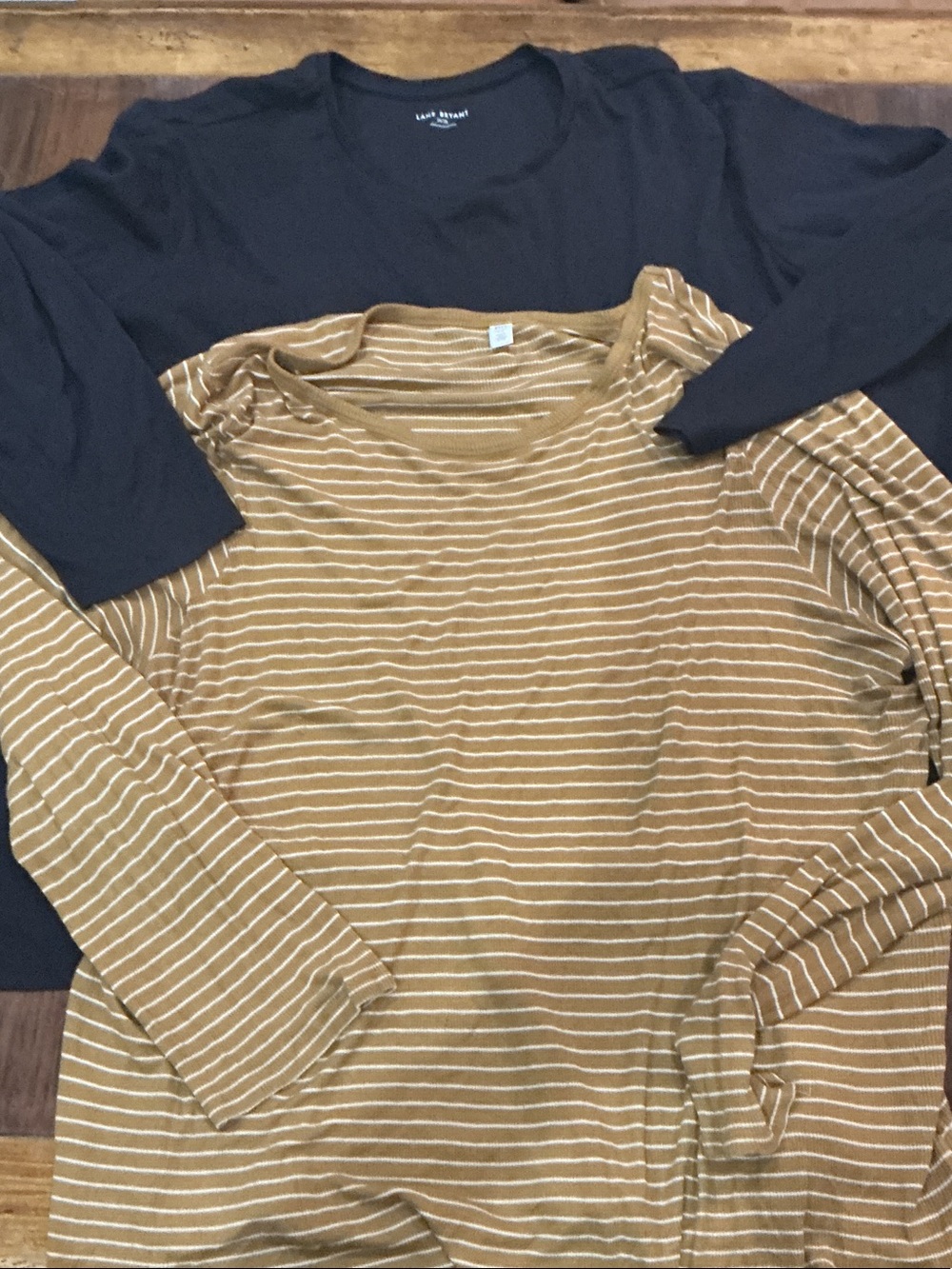 Bundle of two (2) Shirts both long sleeve